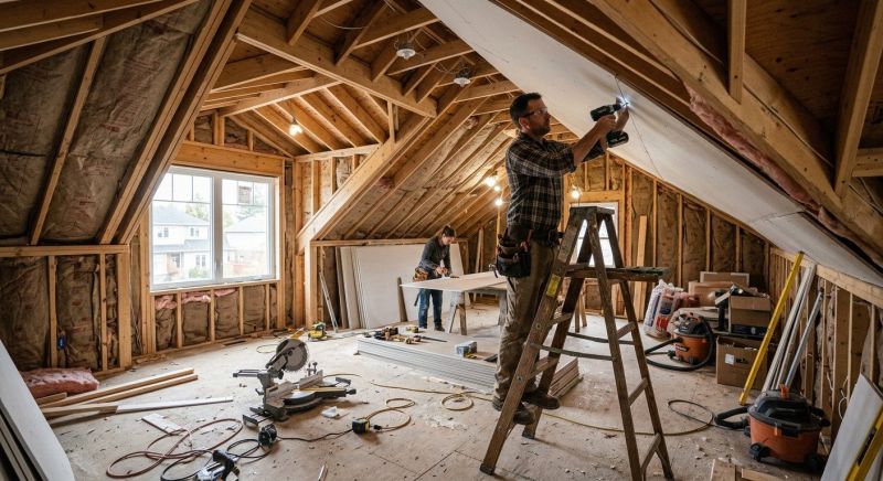 Attic Apartment Installation in Alpharetta, GA