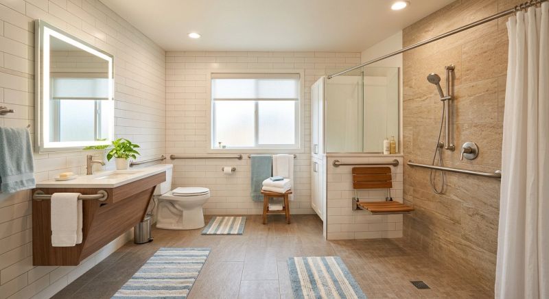 Handicap Bathroom Remodeling in Alpharetta, GA