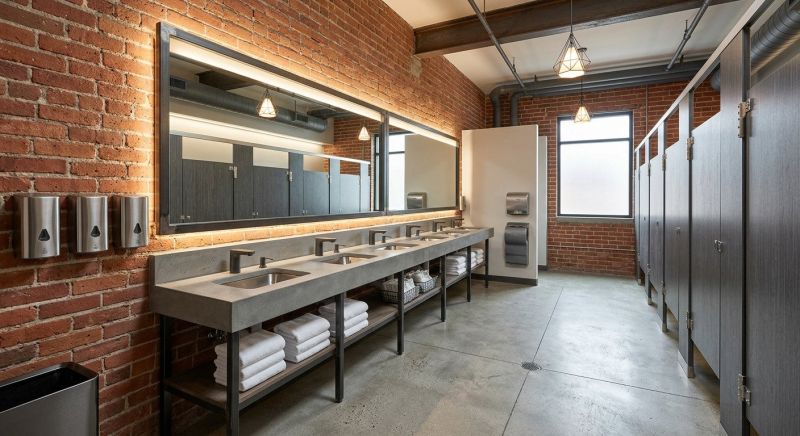 Industrial Bathroom Renovation in Charleston, SC