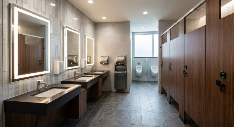 Office Restroom Renovation in Summerville, SC