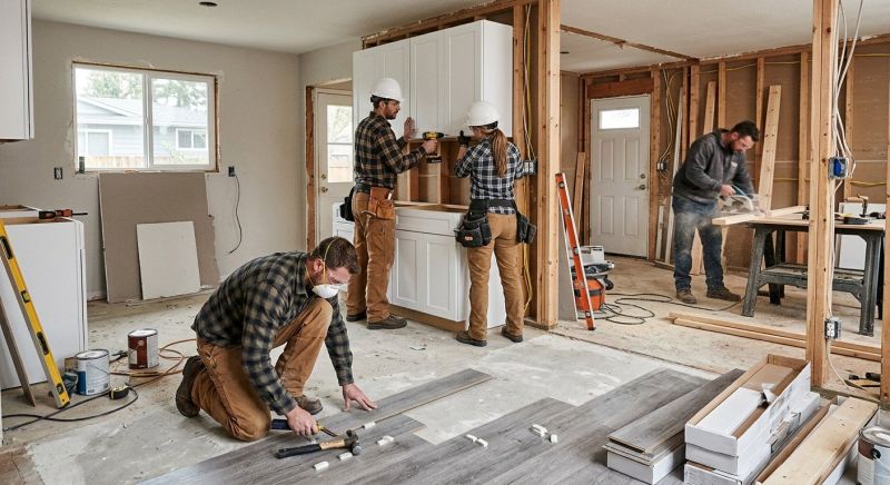 Rec Room Renovation in Conroe, TX